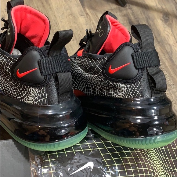 NIKE AIR MAX 720 WAVES Blue Void/Red Orbit-Black - Picture 7 of 16